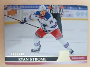 Ryan Strome 2020-21 Upper Deck #595 Exclusives #062/100 front